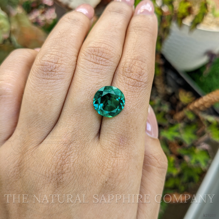 6.59 Ct. Bluish Green Prasiolite from Brazil
