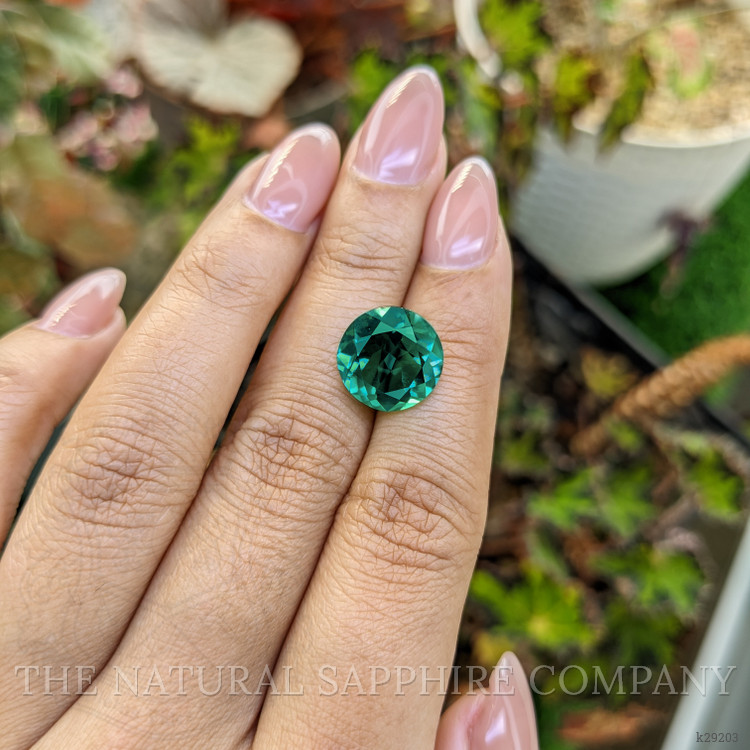 6.59 Ct. Bluish Green Prasiolite from Brazil