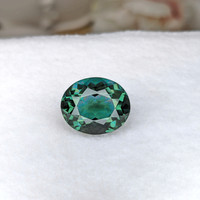 6.87 Ct. Bluish Green Prasiolite from Brazil Life Style