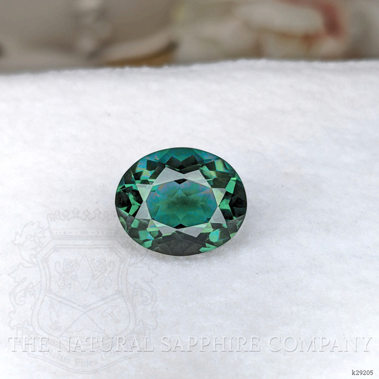6.87 Ct. Bluish Green Prasiolite from Brazil