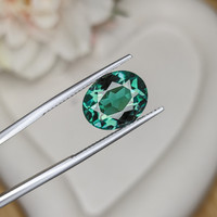 5.97 Ct. Bluish Green Prasiolite from Brazil Life Style