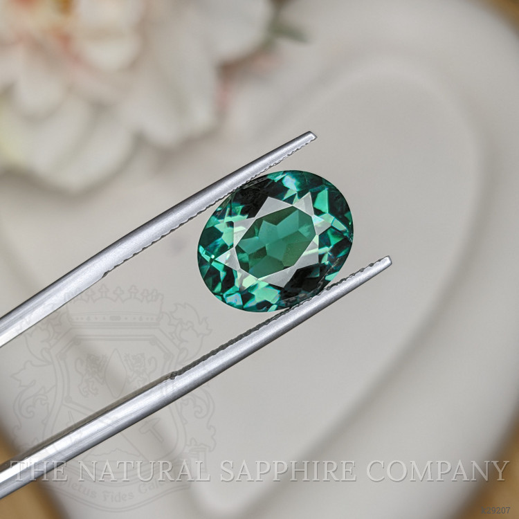 5.97 Ct. Bluish Green Prasiolite from Brazil