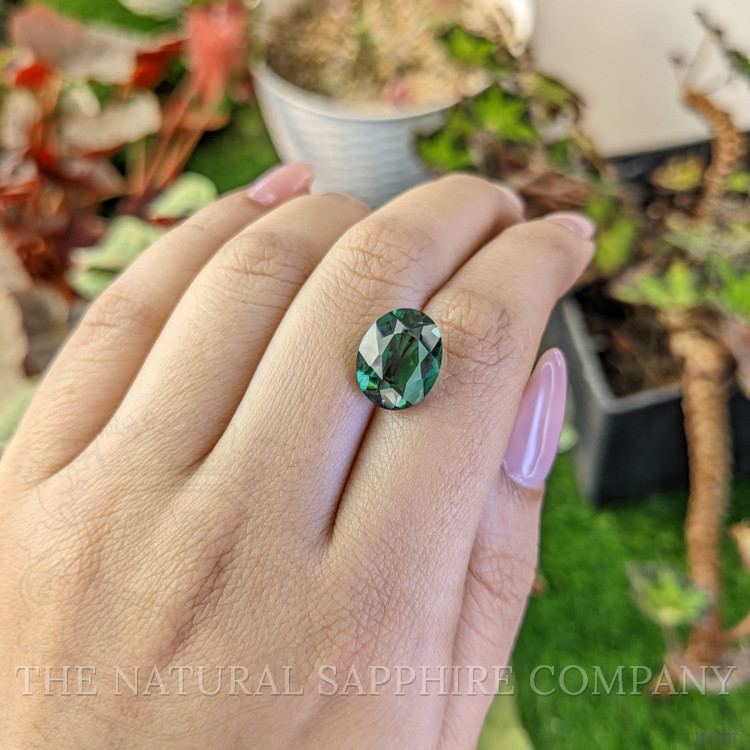 5.97 Ct. Bluish Green Prasiolite from Brazil