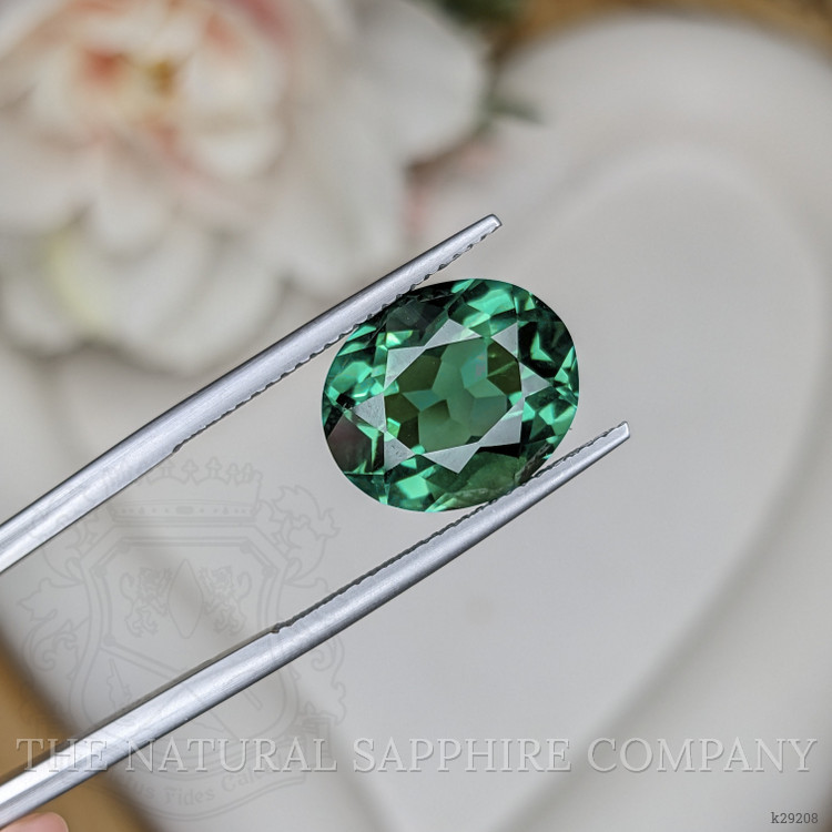 6.58 Ct. Bluish Green Prasiolite from Brazil