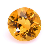 3.54 Ct. Orangish Yellow Citrine from Brazil Video