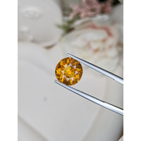 3.54 Ct. Orangish Yellow Citrine from Brazil Life Style