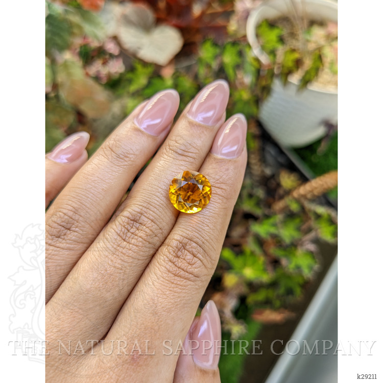 5.67 Ct. Yellowish Orange Citrine from Brazil