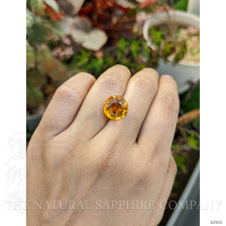 5.67 Ct. Yellowish Orange Citrine from Brazil