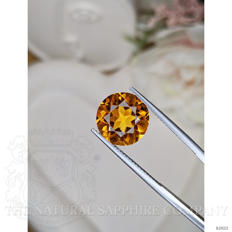 5.67 Ct. Yellowish Orange Citrine from Brazil