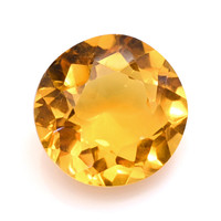 6.21 Ct. Orangish Yellow Citrine from Brazil Video