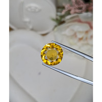 6.21 Ct. Orangish Yellow Citrine from Brazil Life Style