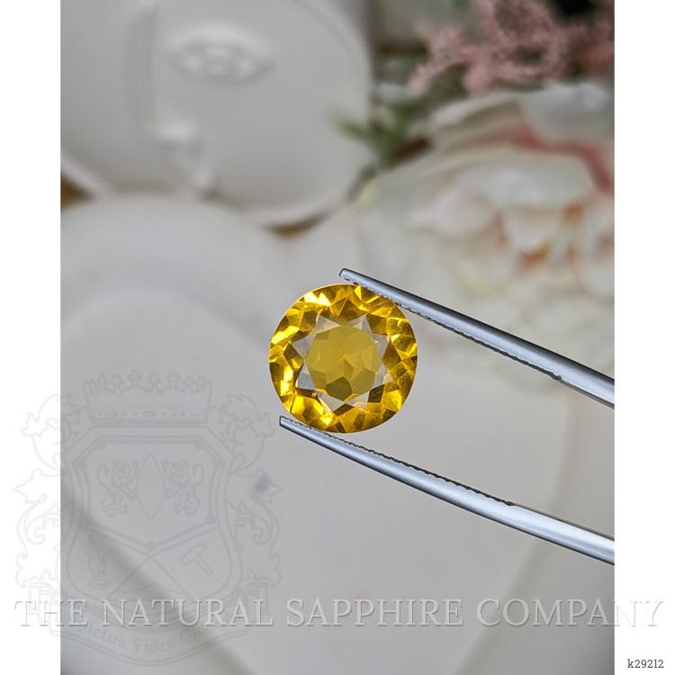 6.21 Ct. Orangish Yellow Citrine from Brazil