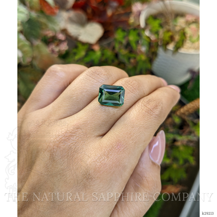 6.00 Ct. Bluish Green Prasiolite from Brazil
