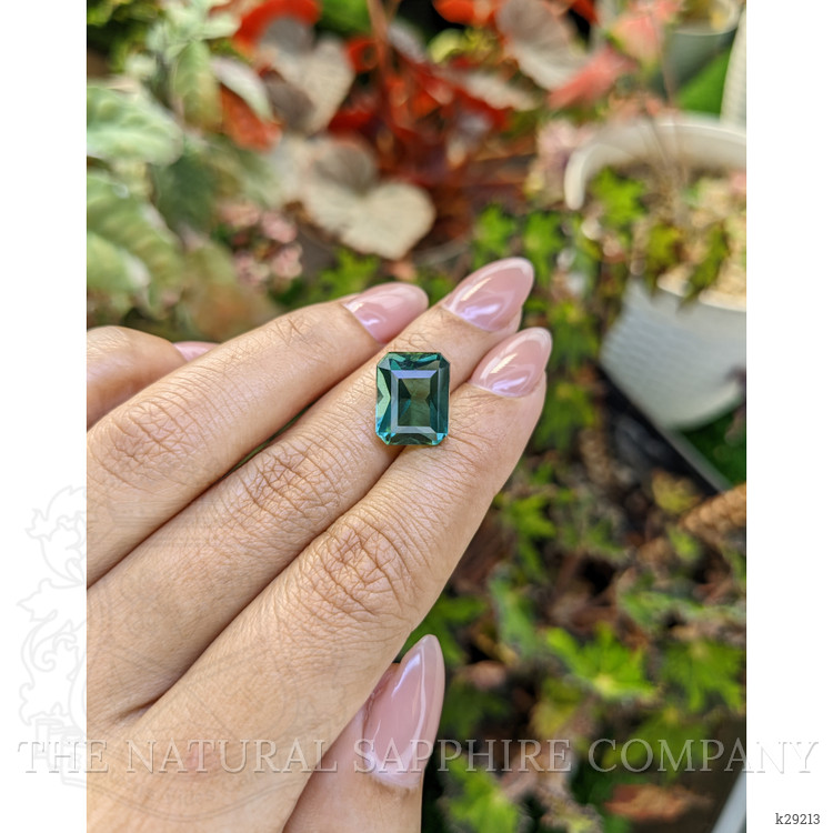 6.00 Ct. Bluish Green Prasiolite from Brazil
