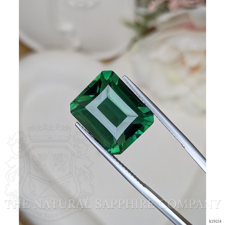 12.44 Ct. Bluish Green Prasiolite from Brazil