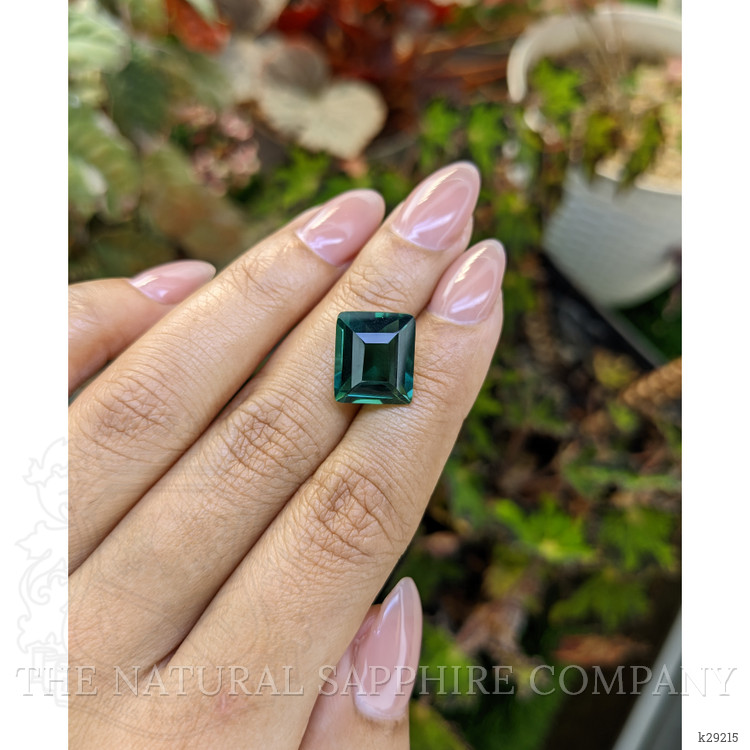 7.42 Ct. Bluish Green Prasiolite from Brazil