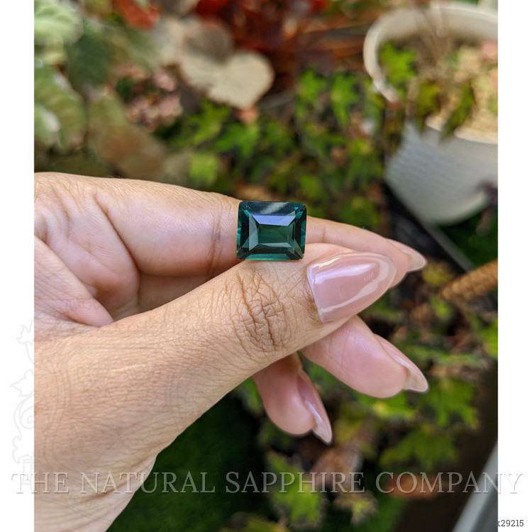 7.42 Ct. Bluish Green Prasiolite from Brazil