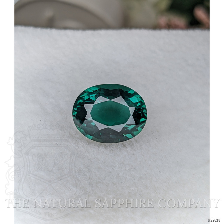 9.73 Ct. Bluish Green Prasiolite from Brazil