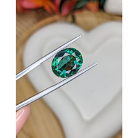 5.82 Ct. Bluish Green Prasiolite from Brazil Life Style