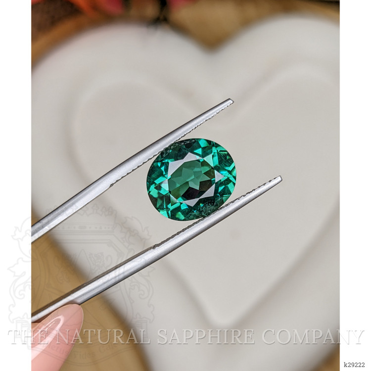 5.30 Ct. Bluish Green Prasiolite from Brazil