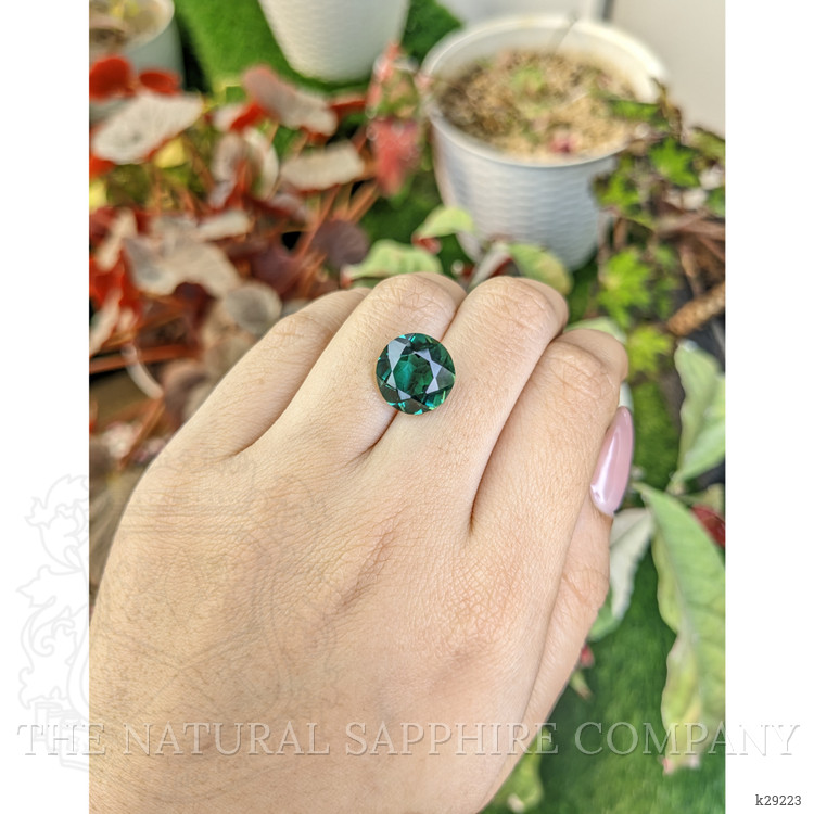 6.38 Ct. Bluish Green Prasiolite from Brazil