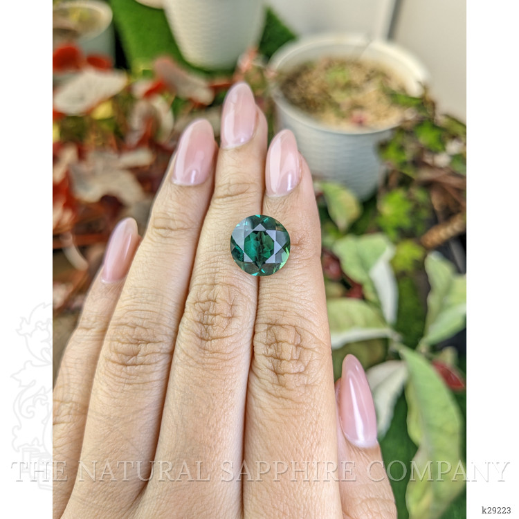 6.38 Ct. Bluish Green Prasiolite from Brazil