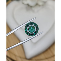 6.38 Ct. Bluish Green Prasiolite from Brazil Life Style