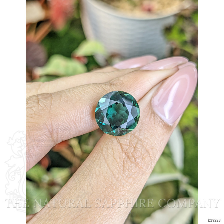 6.38 Ct. Bluish Green Prasiolite from Brazil
