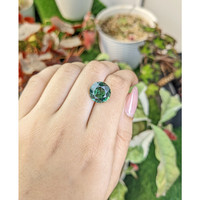 6.19 Ct. Bluish Green Prasiolite from Brazil Life Style