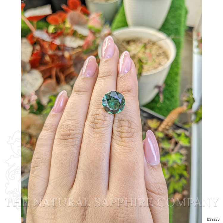 6.77 Ct. Bluish Green Prasiolite from Brazil