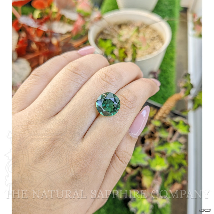 6.77 Ct. Bluish Green Prasiolite from Brazil