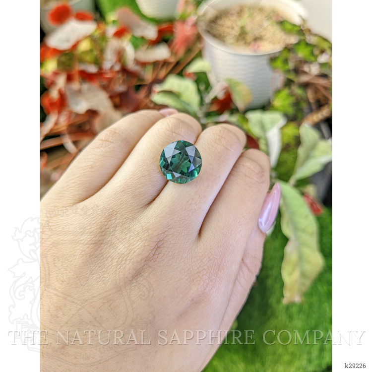 9.32 Ct. Bluish Green Prasiolite from Brazil