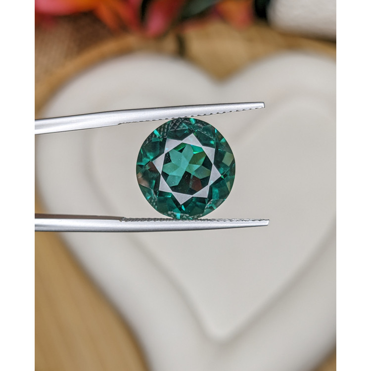 9.32 Ct. Bluish Green Prasiolite from Brazil