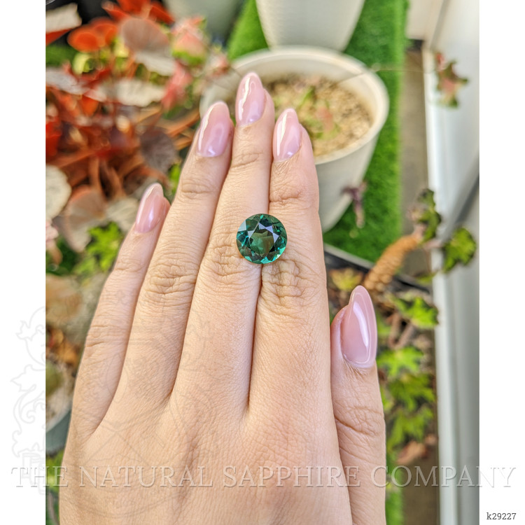 6.71 Ct. Bluish Green Prasiolite from Brazil