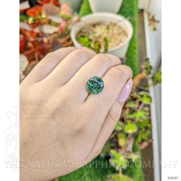 6.71 Ct. Bluish Green Prasiolite from Brazil