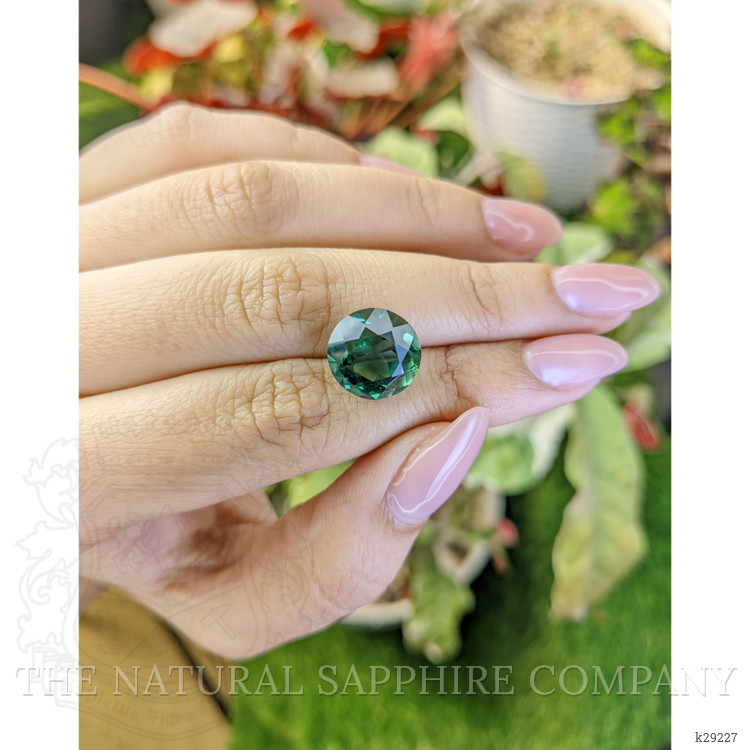 6.71 Ct. Bluish Green Prasiolite from Brazil