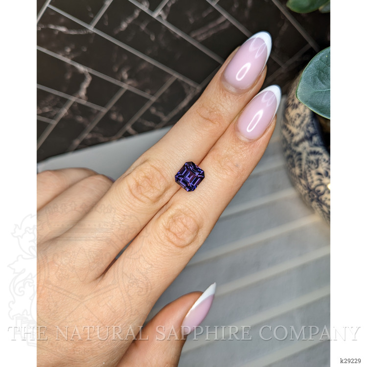 4.01 Ct. Purple Spinel from Ceylon (Sri Lanka)