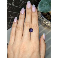 4.01 Ct. Purple Spinel from Ceylon (Sri Lanka) Life Style