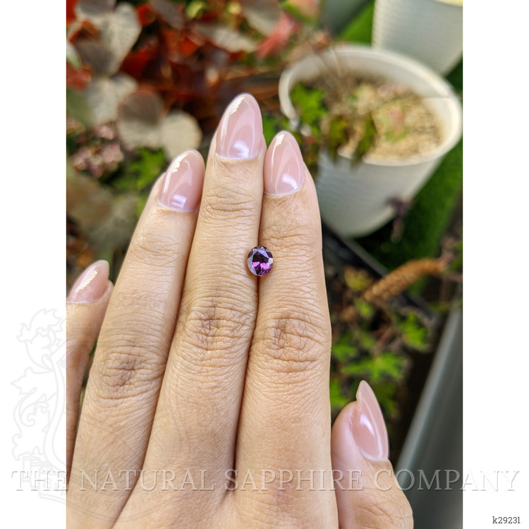 1.03 Ct. Pinkish Purple Spinel from Ceylon (Sri Lanka)