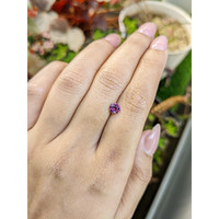 0.60 Ct. Pinkish Purple Spinel from Ceylon (Sri Lanka) Life Style