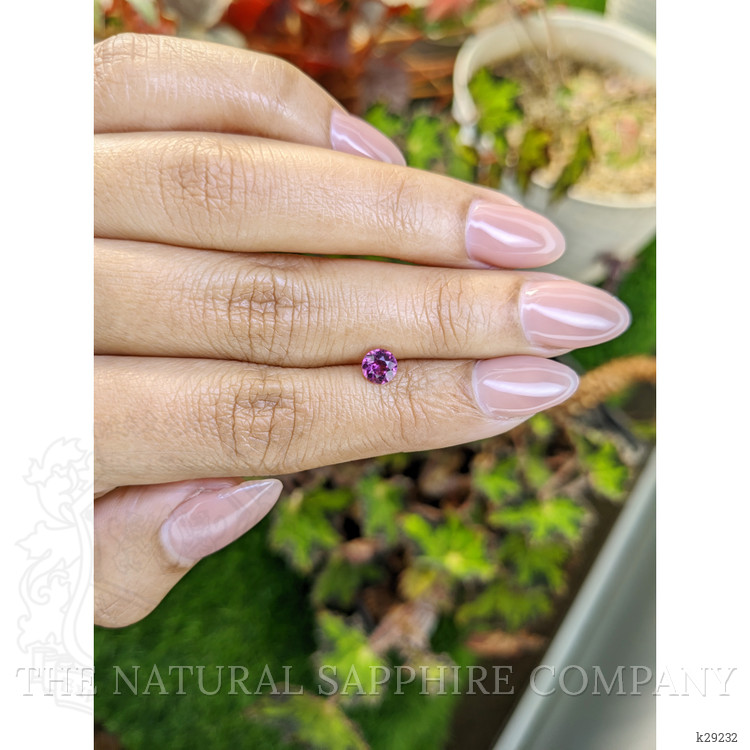 0.60 Ct. Pinkish Purple Spinel from Ceylon (Sri Lanka)