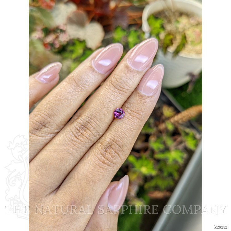 0.60 Ct. Pinkish Purple Spinel from Ceylon (Sri Lanka)