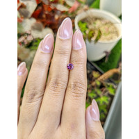 0.60 Ct. Pinkish Purple Spinel from Ceylon (Sri Lanka) Life Style