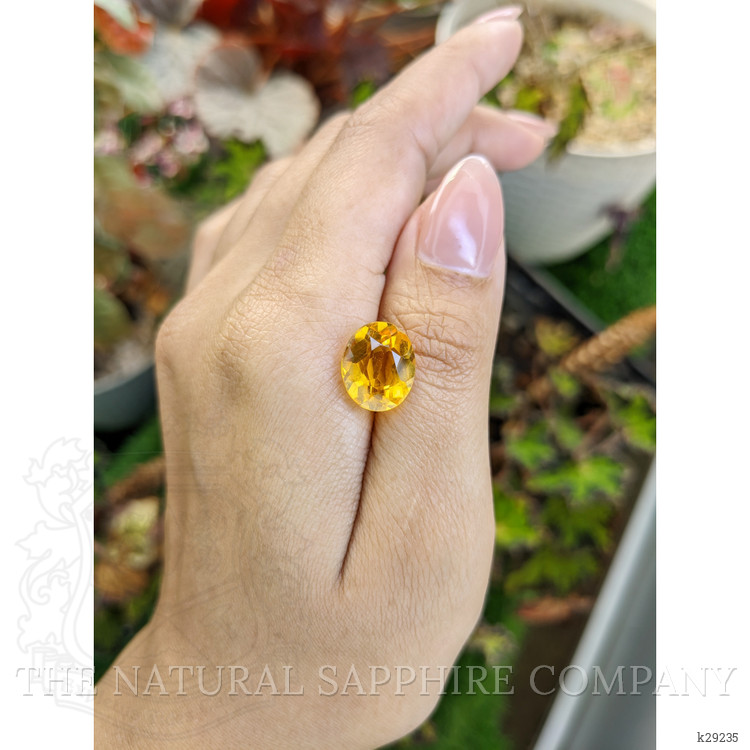 4.66 Ct. Yellow Citrine from Brazil