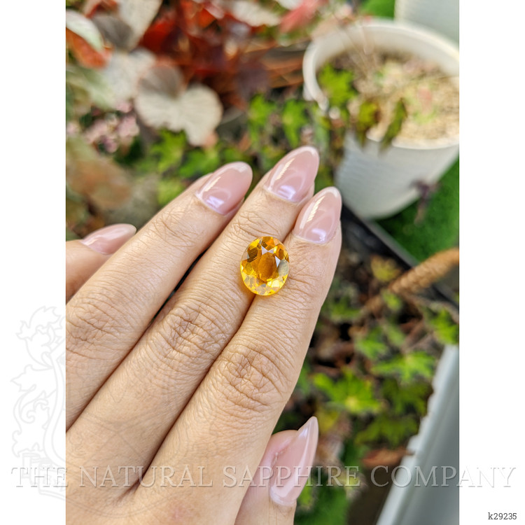 4.66 Ct. Yellow Citrine from Brazil