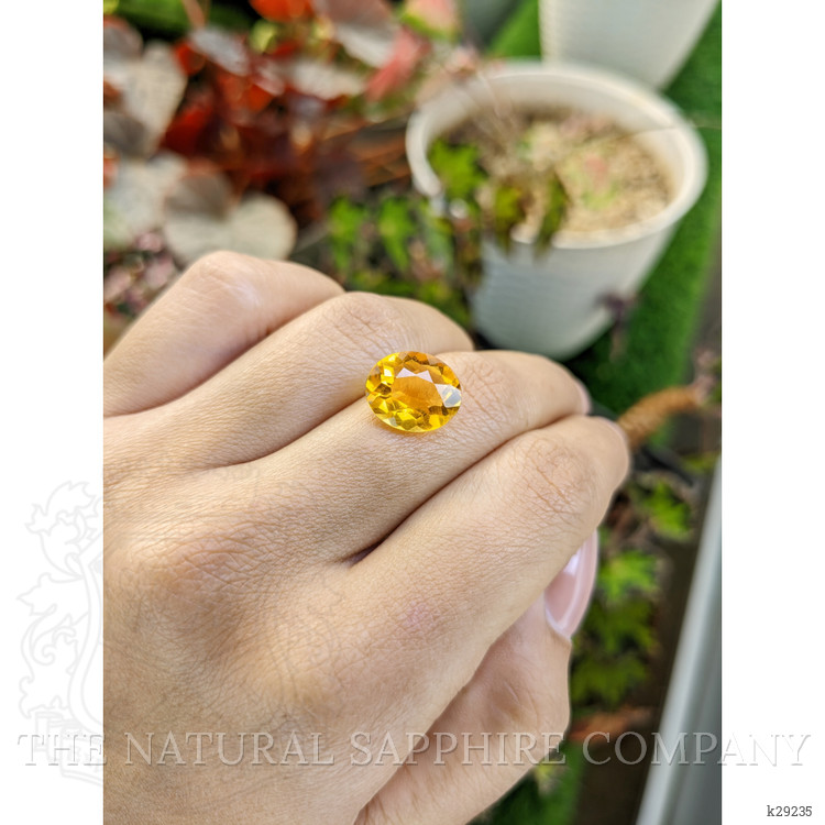4.66 Ct. Yellow Citrine from Brazil