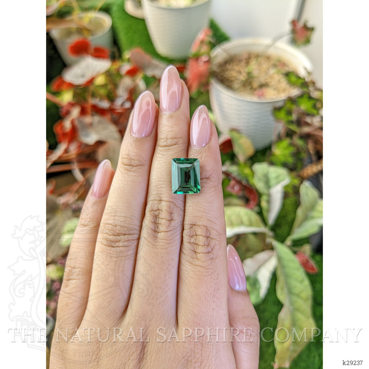 6.06 Ct. Bluish Green Prasiolite from Brazil