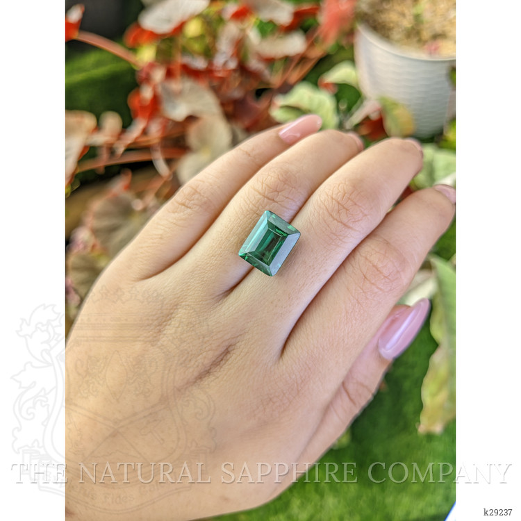6.06 Ct. Bluish Green Prasiolite from Brazil