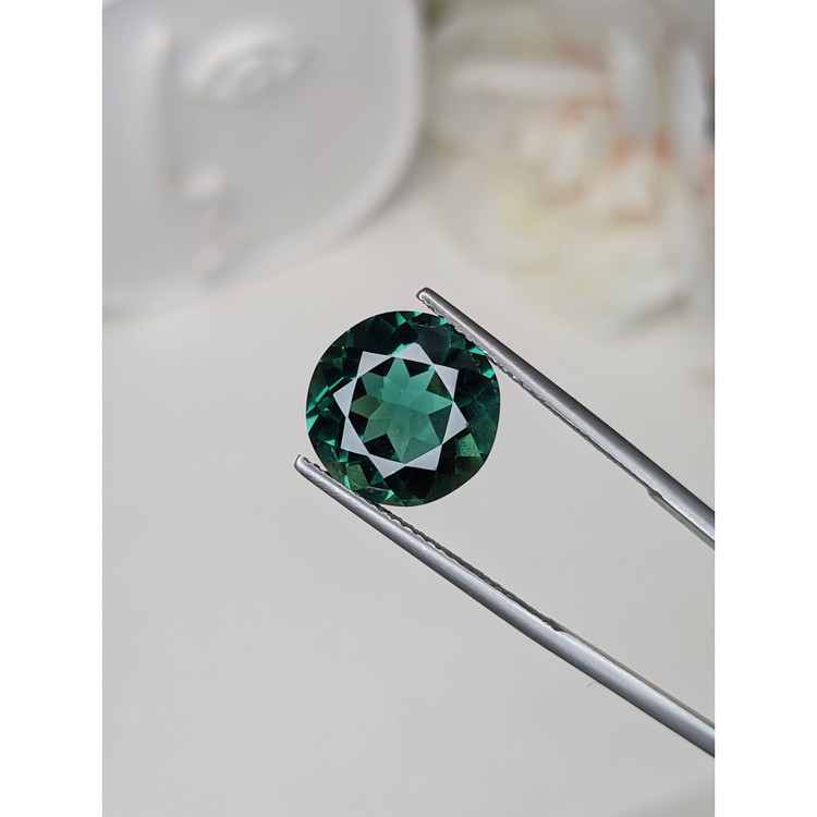 6.65 Ct. Bluish Green Prasiolite from Brazil