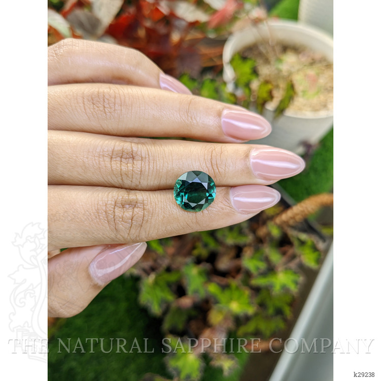 6.65 Ct. Bluish Green Prasiolite from Brazil